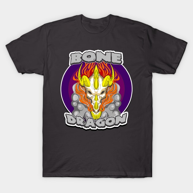 2024 BoneDragon Tee T-Shirt by crowjandesigns